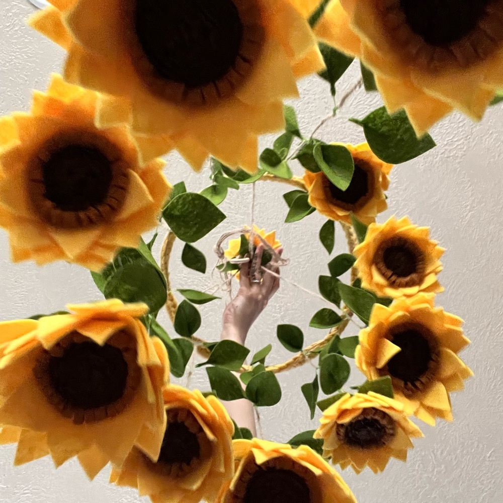 Sunflower mobile